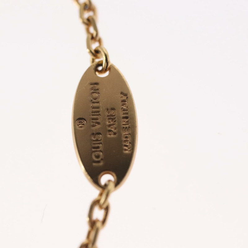 【日本直送】路易威登 (LOUIS VUITTON) 黃銅心形手鐲，金色，編號 M00466，LV 正品，編號 165877SM-7