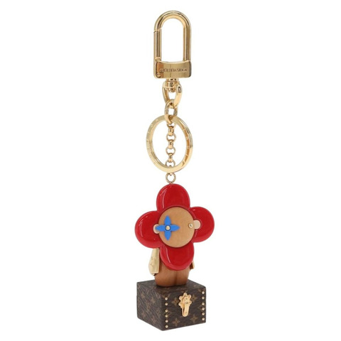 路易威登 Monogram Vivienne Porte Cles Charm 紅色 M67394 LV Auth 162914SAM