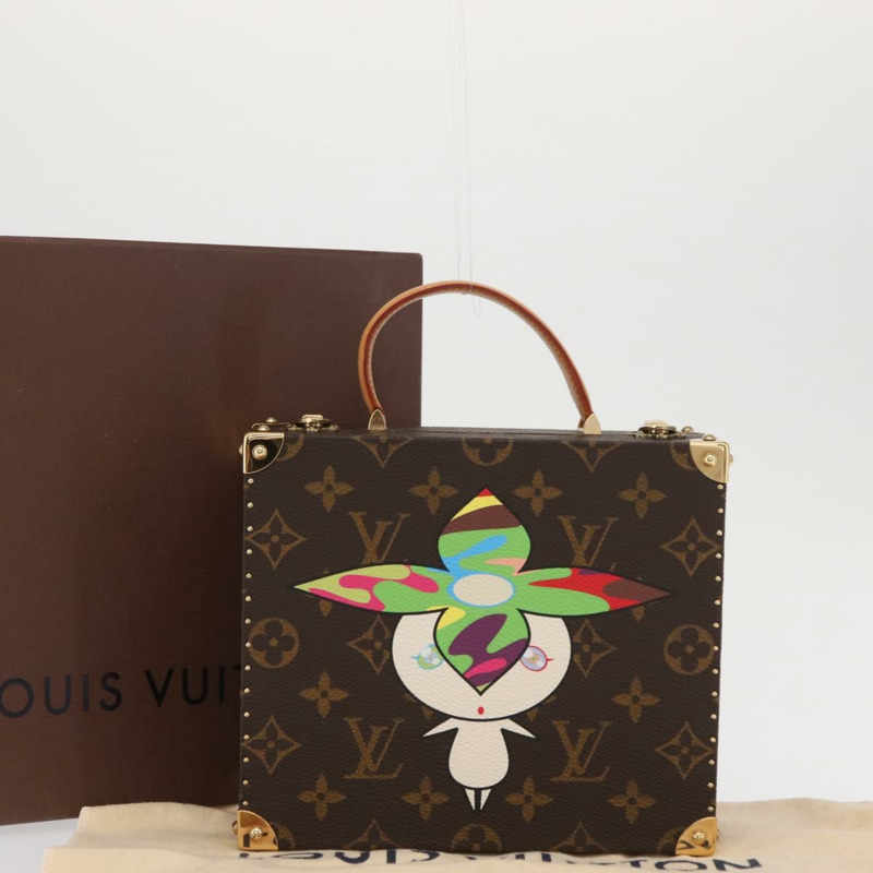【日本直送】路易威登 Takashi Murakami 花卉帽子珠寶盒 M92475 LV Auth 162912SM-11