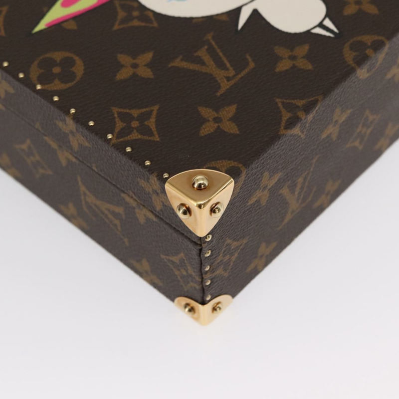 【日本直送】路易威登 Takashi Murakami 花卉帽子珠寶盒 M92475 LV Auth 162912SM-13