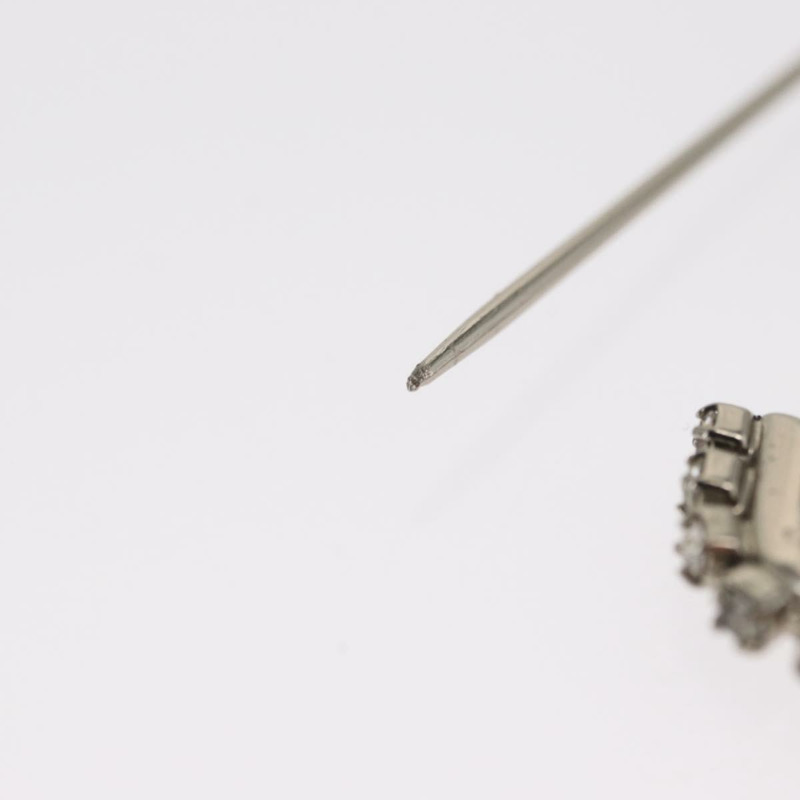 【日本直送】香奈兒 COCO 標誌水鑽安全別針，金屬銀色，CC 認證編號 165929SM-9