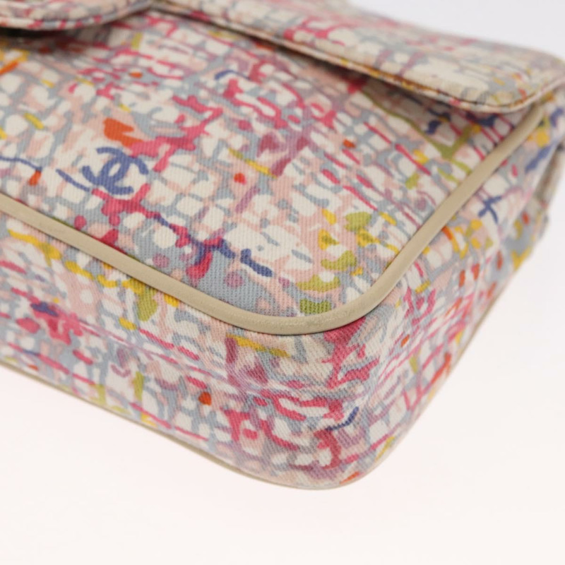 【日本直送】香奈兒 Matelasse 25 鏈條肩背包 帆布 多色 銀色 CC 標誌 正品 165952SM-16