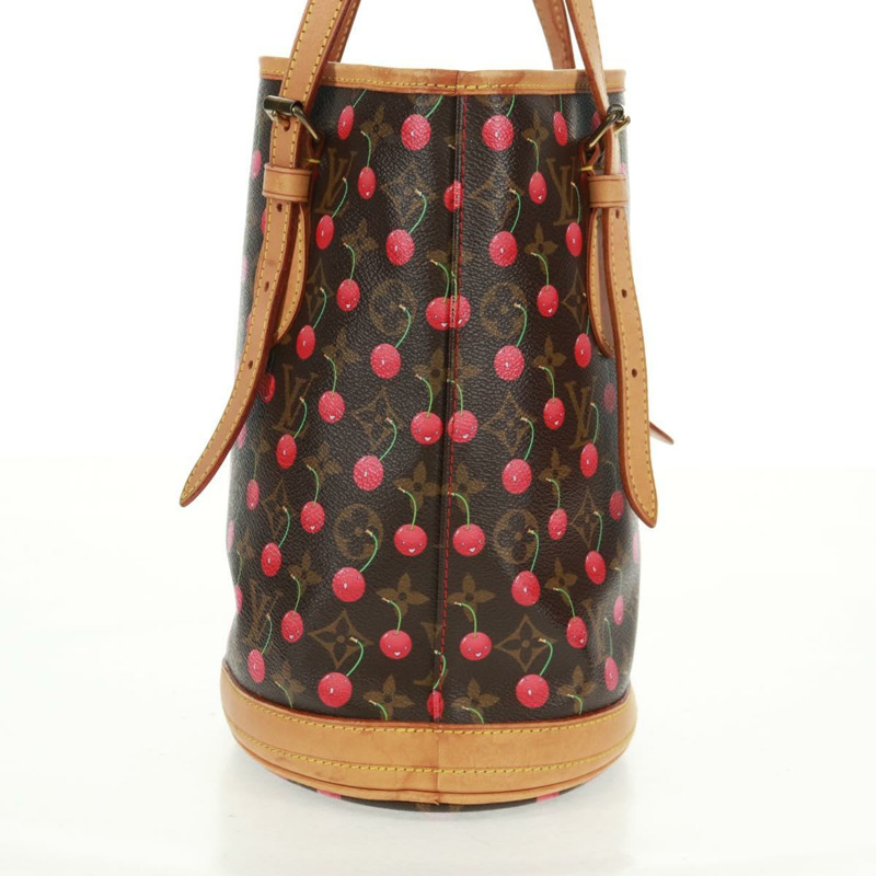 【日本直送】路易威登 Monogram Cherry 水桶 PM 單肩包 M95012 LV 正品 162908SAV-2