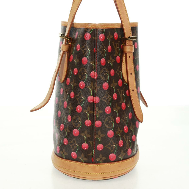 【日本直送】路易威登 Monogram Cherry 水桶 PM 單肩包 M95012 LV 正品 162908SAV-3
