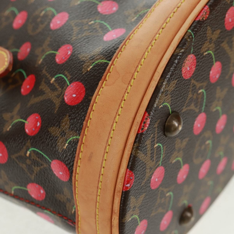 【日本直送】路易威登 Monogram Cherry 水桶 PM 單肩包 M95012 LV 正品 162908SAV-14