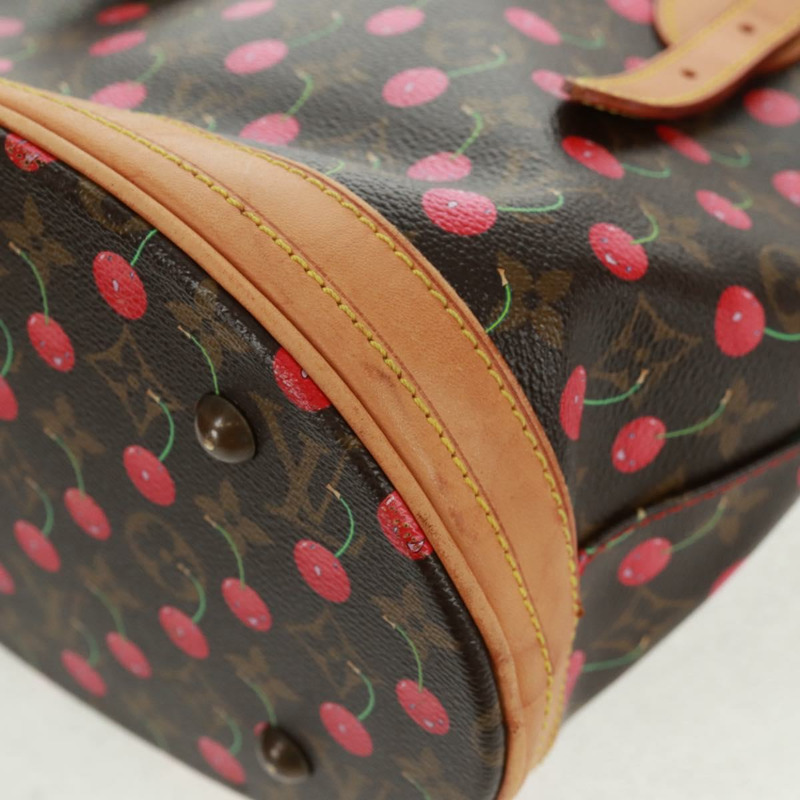 【日本直送】路易威登 Monogram Cherry 水桶 PM 單肩包 M95012 LV 正品 162908SAV-15