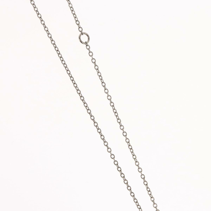 【日本直送】香奈兒 COCO 標誌項鍊，金屬銀色，CC 標誌，貨號 165863SM-4