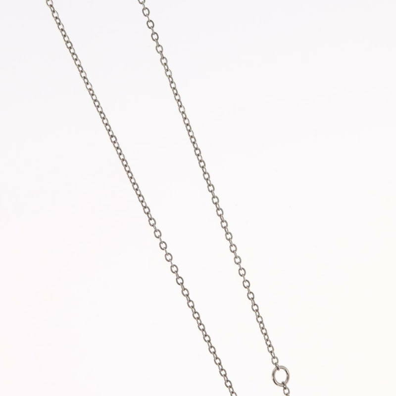 【日本直送】香奈兒 COCO 標誌項鍊，金屬銀色，CC 標誌，貨號 165863SM-5