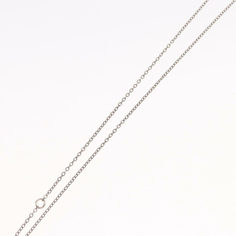 【日本直送】香奈兒 COCO 標誌項鍊，金屬銀色，CC 標誌，貨號 165863SM-16