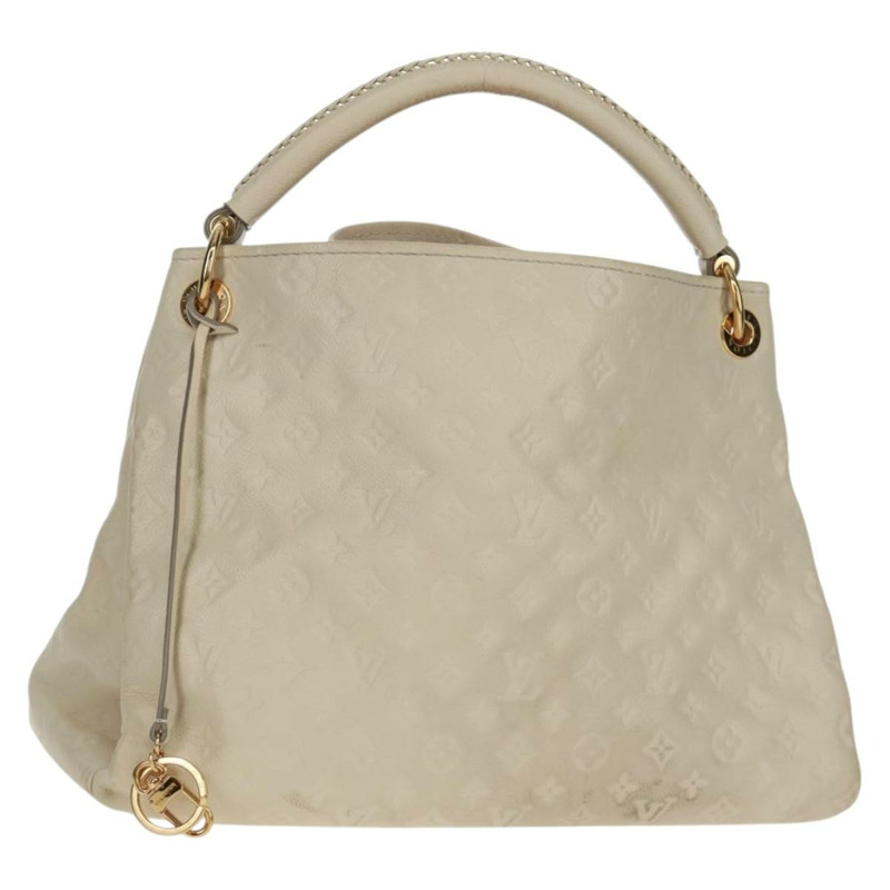 【日本直送】路易威登 Monogram Empreinte Artsy MM 肩包 白色 M93449 正品 ai796-0