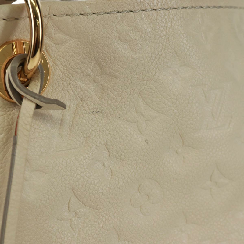 【日本直送】路易威登 Monogram Empreinte Artsy MM 肩包 白色 M93449 正品 ai796-4