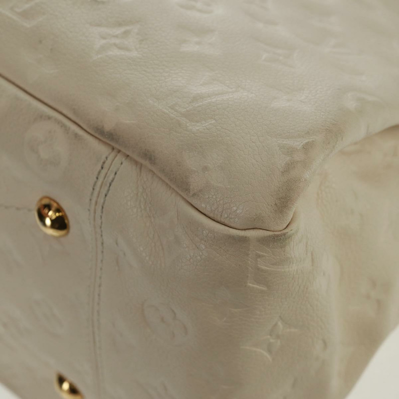 【日本直送】路易威登 Monogram Empreinte Artsy MM 肩包 白色 M93449 正品 ai796-9
