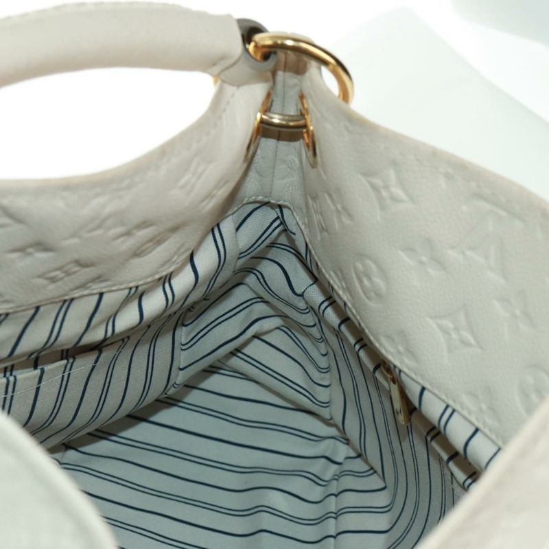 【日本直送】路易威登 Monogram Empreinte Artsy MM 肩包 白色 M93449 正品 ai796-20