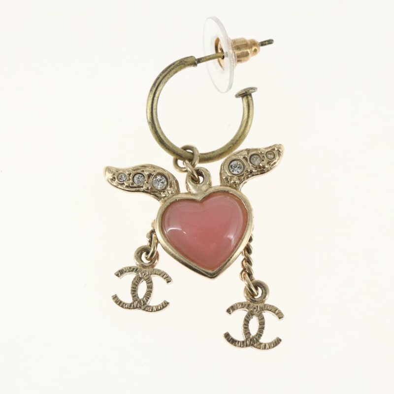 【日本直送】香奈兒 COCO 標誌穿孔金屬金 CC Auth 163747SAM-3