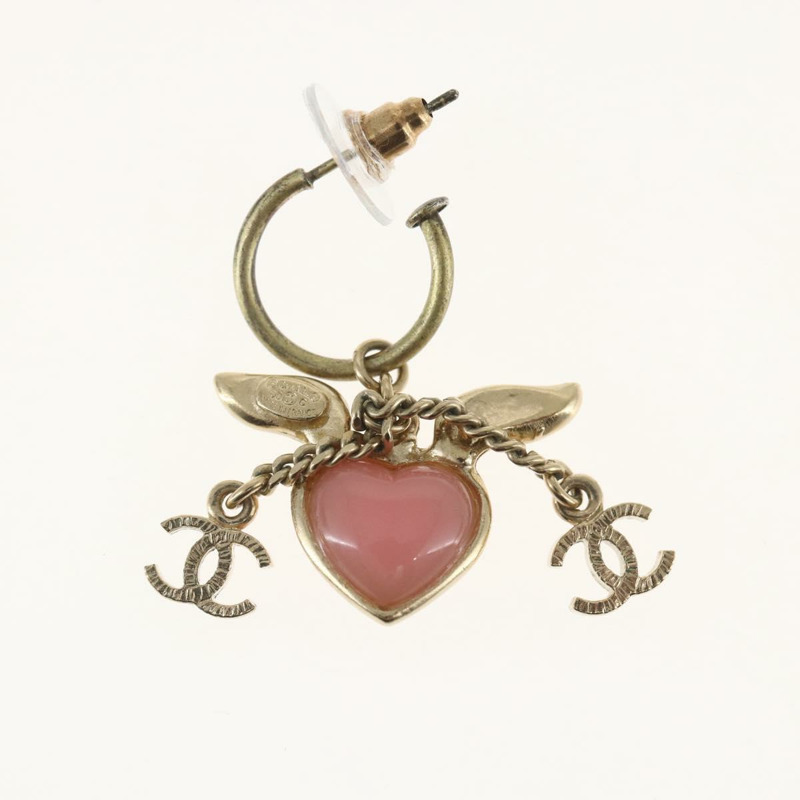 【日本直送】香奈兒 COCO 標誌穿孔金屬金 CC Auth 163747SAM-4