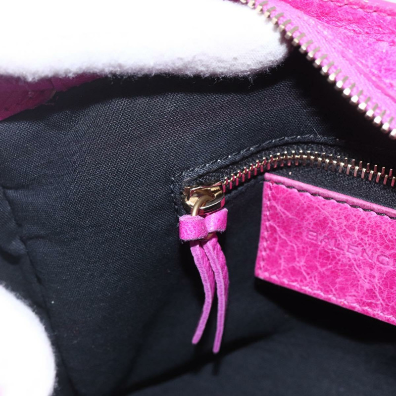 【日本直送】BALENCIAGA 經典迷你都會包 皮革 兩用 粉金配色 300295 正品 163743SAV-20