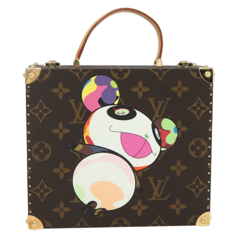 【日本直送】路易威登 Monogram 熊貓珠寶盒 M92478 LV Auth 163753SM-12