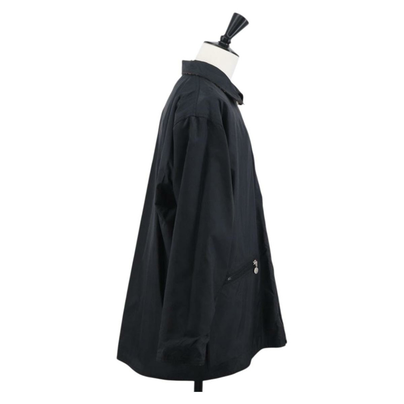 【日本直送】FENDI Zucca 雙面帆布外套 棕色/黑色 正品 163216SAM-7