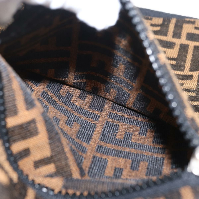 【日本直送】FENDI Zucca 雙面帆布外套 棕色/黑色 正品 163216SAM-12