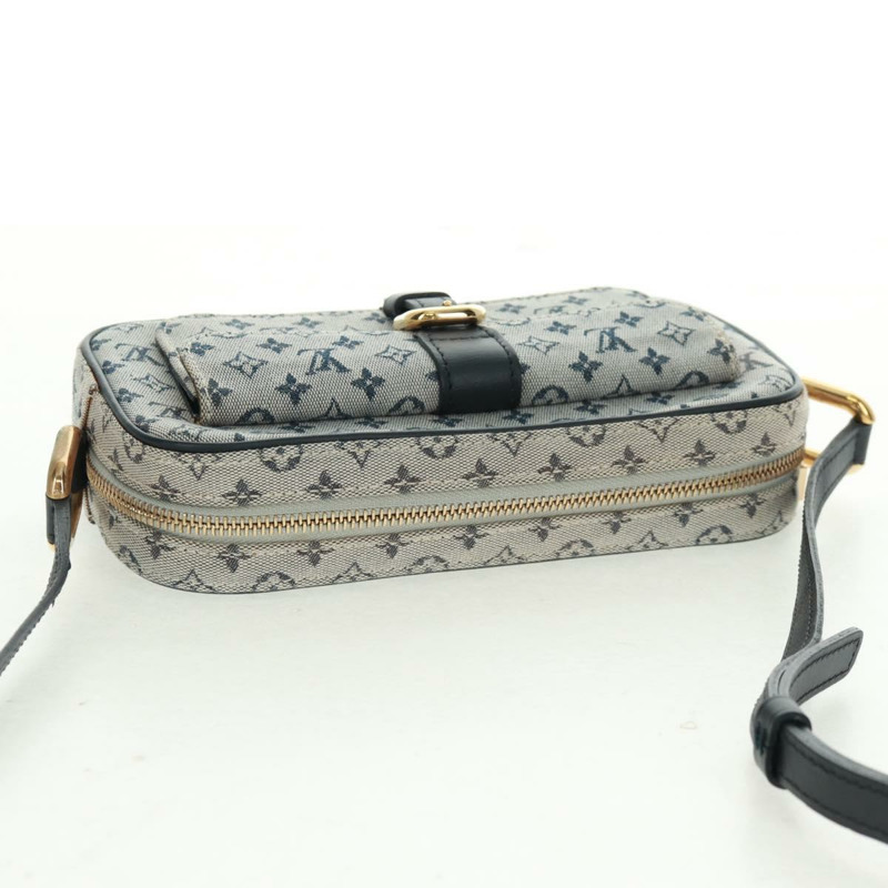 【日本直送】路易威登 Monogram Mini Juliet MM 肩背包 藍色 M92004 LV Auth 165201V-6