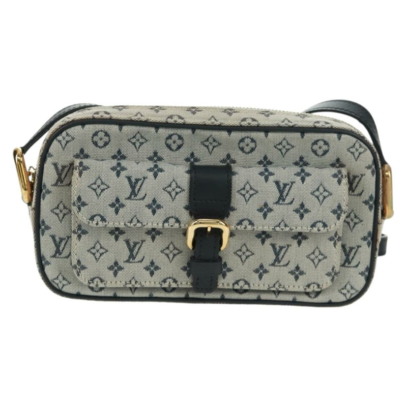 【日本直送】路易威登 Monogram Mini Juliet MM 肩背包 藍色 M92004 LV Auth 165201V-12