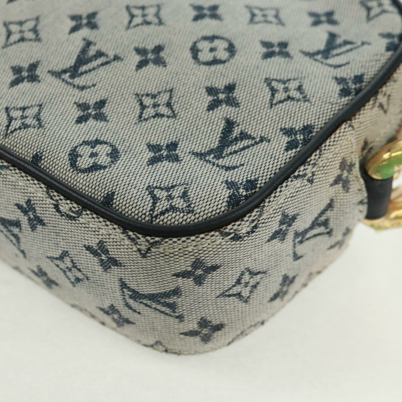 【日本直送】路易威登 Monogram Mini Juliet MM 肩背包 藍色 M92004 LV Auth 165201V-17