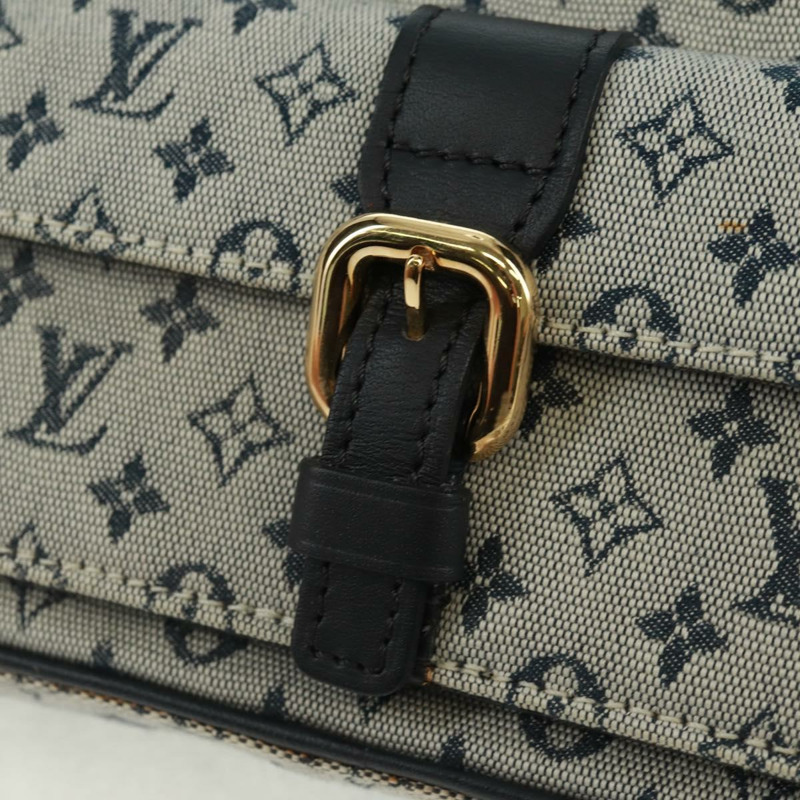 【日本直送】路易威登 Monogram Mini Juliet MM 肩背包 藍色 M92004 LV Auth 165201V-18
