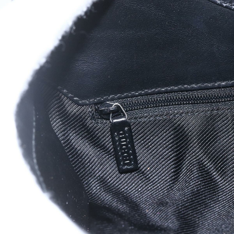 【日本直送】GUCCI GG帆布Jackie肩背包 黑色銀色 01719 正品 165174V-18