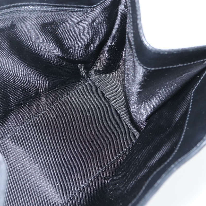 【日本直送】GUCCI GG帆布Jackie肩背包 黑色銀色 01719 正品 165174V-19