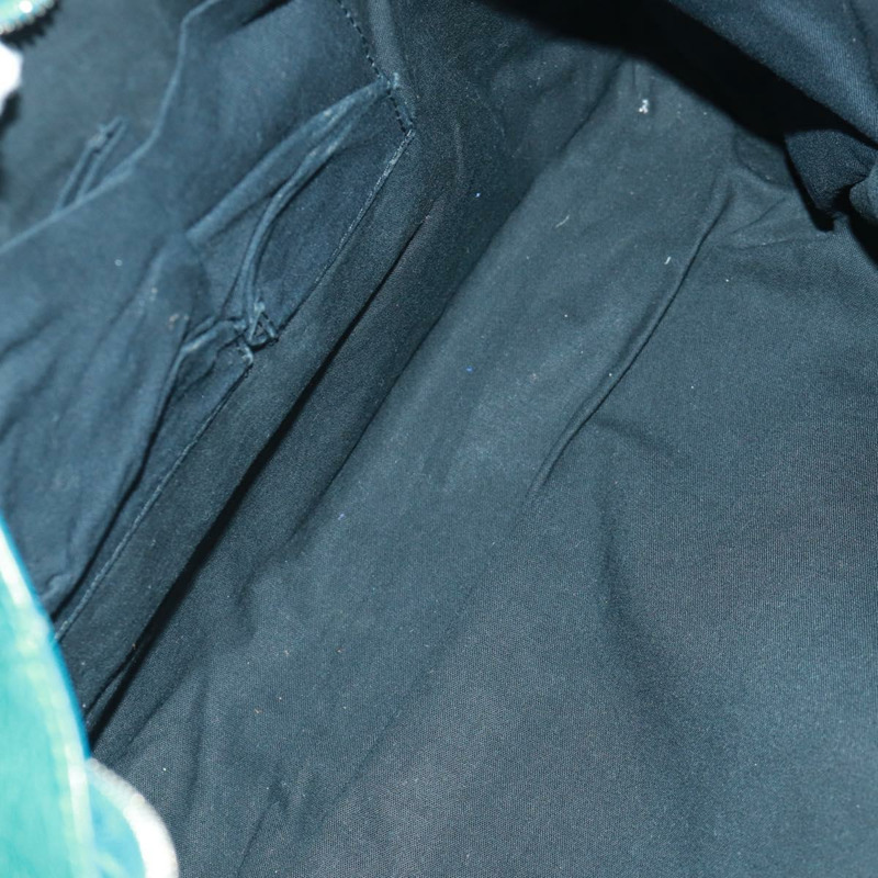 【日本直送】BALENCIAGA The City 手提包 皮革 2way 藍色 銀色 281770 正品 165213SAV-10