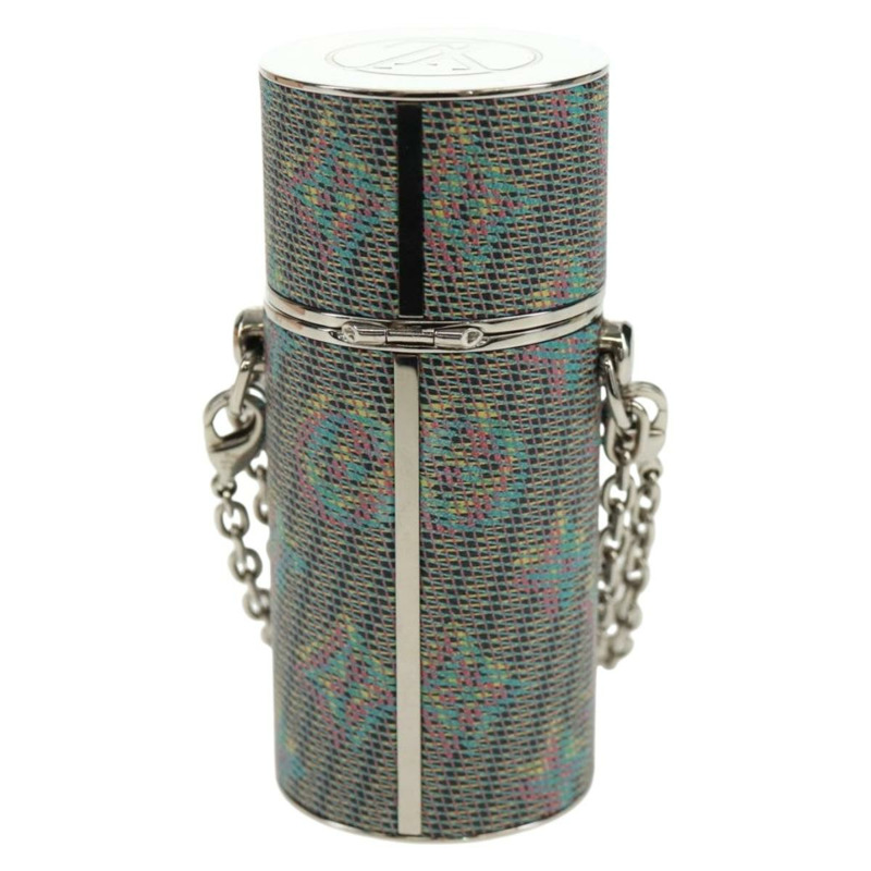 【日本直送】路易威登 Monogram LV Pop Chain 唇膏盒 銀色 MP2516 LV Auth 166393V-1