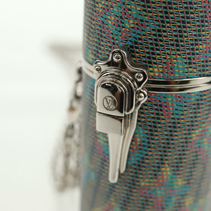 【日本直送】路易威登 Monogram LV Pop Chain 唇膏盒 銀色 MP2516 LV Auth 166393V-18