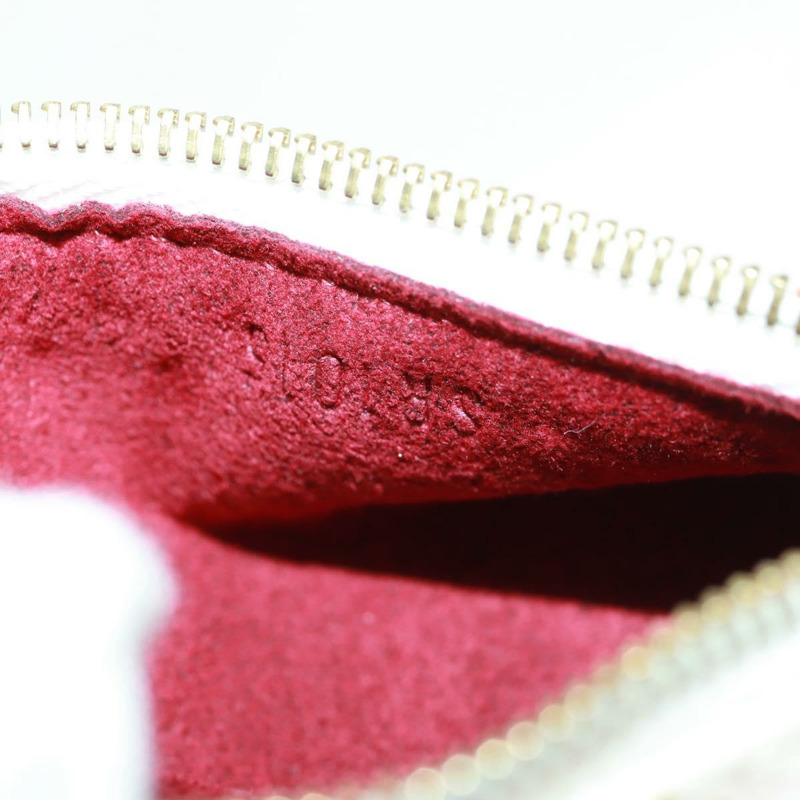 【日本直送】路易威登 Monogram Multicolor Berlango 白色零錢包 M58028 正品 168197V-10