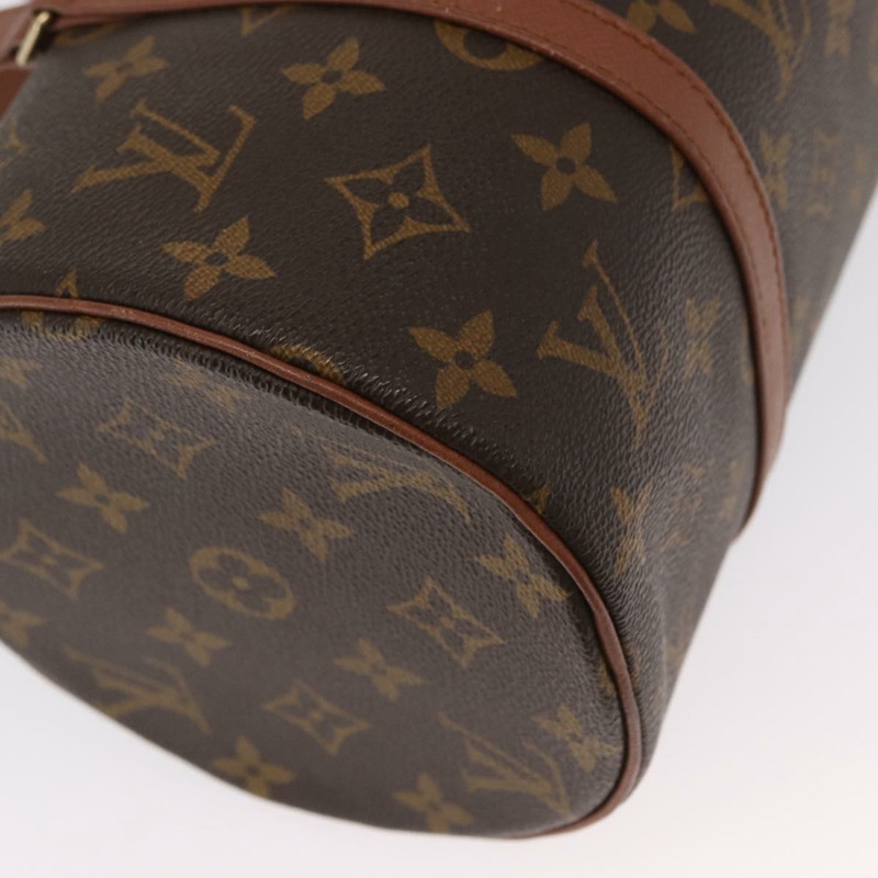 【日本直送】路易威登 Monogram Papillon 30 手提包 M51385 LV Auth ki6360V-8