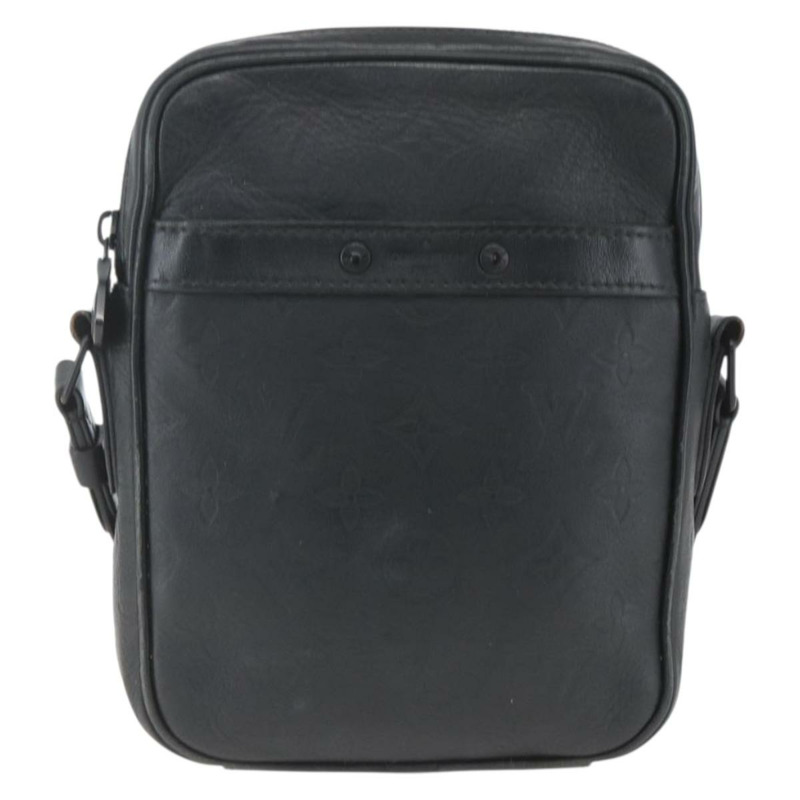 【日本直送】路易威登 Monogram Shadow Danube PM 單肩包 黑色 M43681 LV 正品 168749A-12