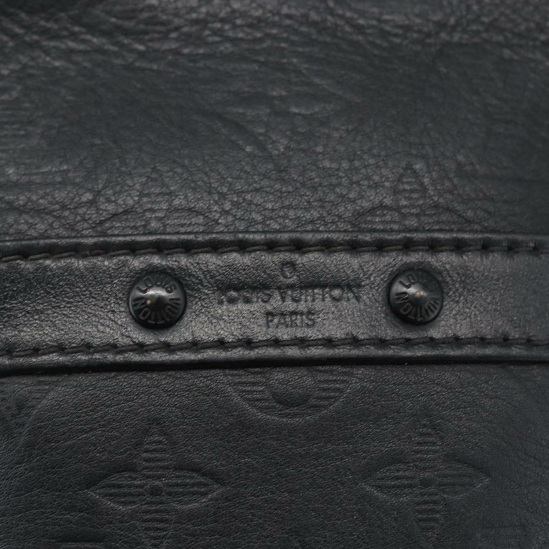 【日本直送】路易威登 Monogram Shadow Danube PM 單肩包 黑色 M43681 LV 正品 168749A-17