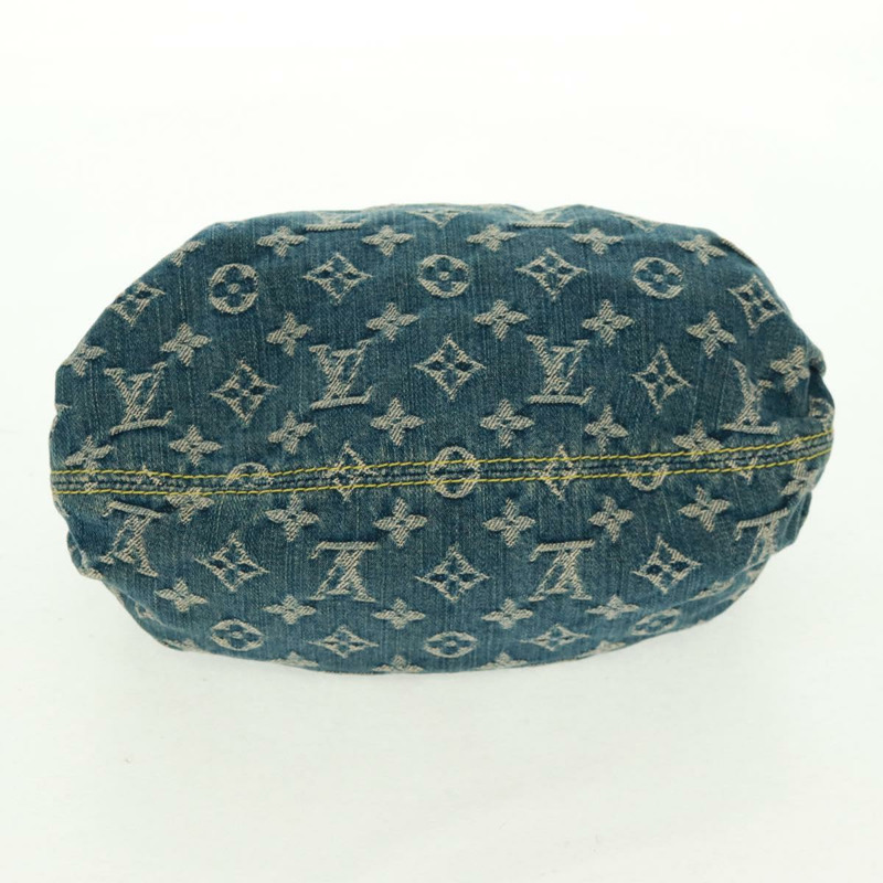 【日本直送】路易威登 Monogram Denim Preity 手提包 藍色 M95020 LV 正品 167949V-4