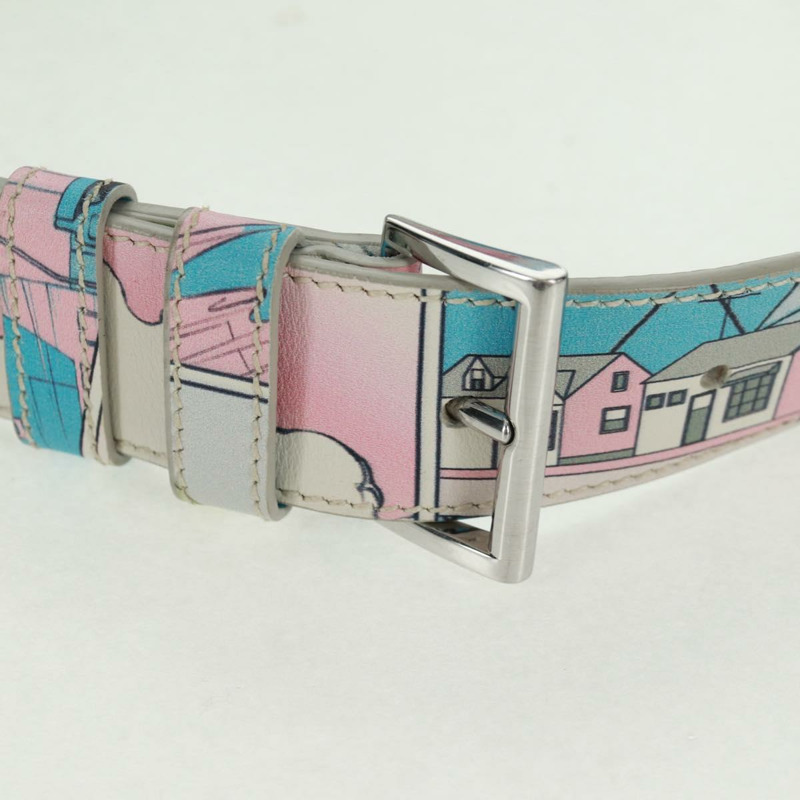 【日本直送】PRADA 皮革斜背包 淺藍色 銀色 正品 168150V-7