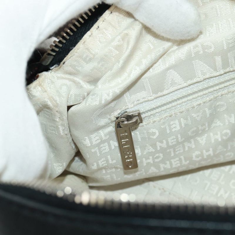 【日本直送】香奈兒斜紋軟呢米色單肩背包 CC Auth 168136V-23