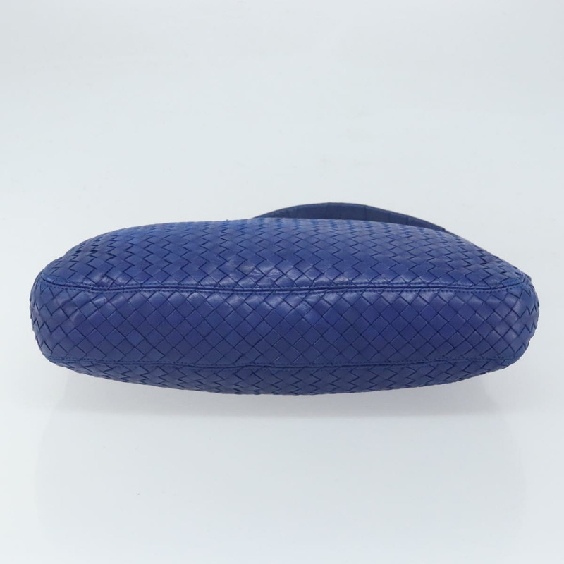 【日本直送】BOTTEGA VENETA INTRECCIATO 皮革肩背包 藍色 正品 168212V-4