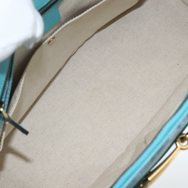 【日本直送】GUCCI 手提包 皮革 兩用 淺藍色 金色 319795 正品 168224V-9