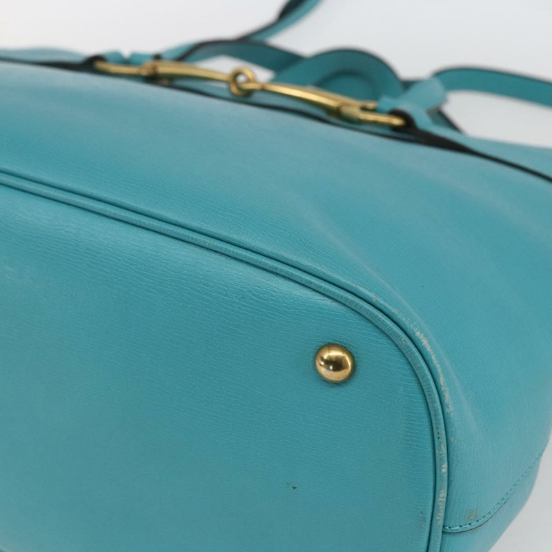 【日本直送】GUCCI 手提包 皮革 兩用 淺藍色 金色 319795 正品 168224V-15