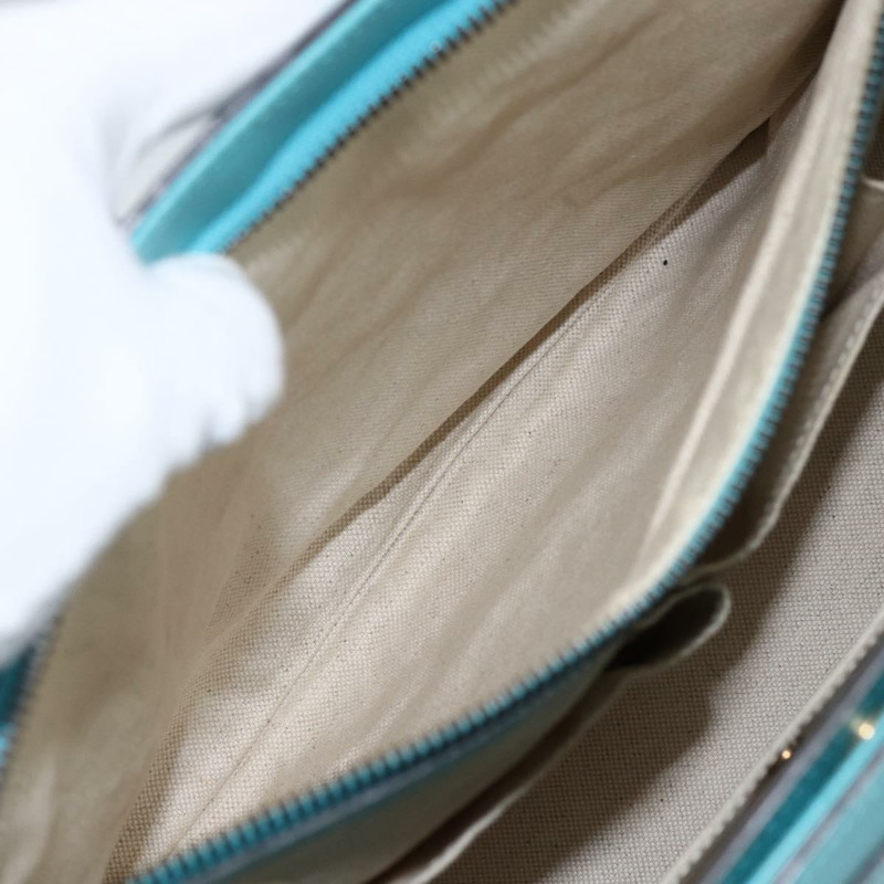 【日本直送】GUCCI 手提包 皮革 兩用 淺藍色 金色 319795 正品 168224V-25