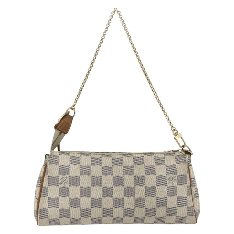 【日本直送】路易威登 Damier Azur Eva 肩背包 2way N55214 LV Auth 168124-1