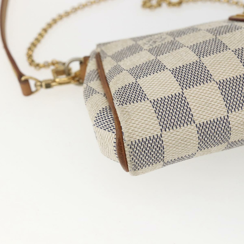 【日本直送】路易威登 Damier Azur Eva 肩背包 2way N55214 LV Auth 168124-15