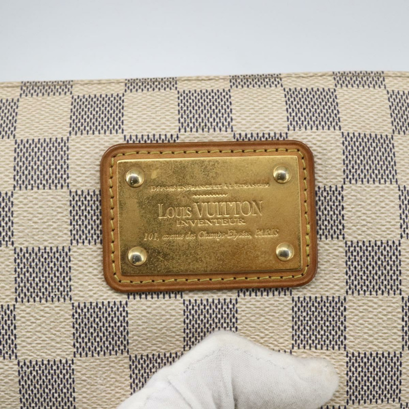 【日本直送】路易威登 Damier Azur Eva 肩背包 2way N55214 LV Auth 168124-18
