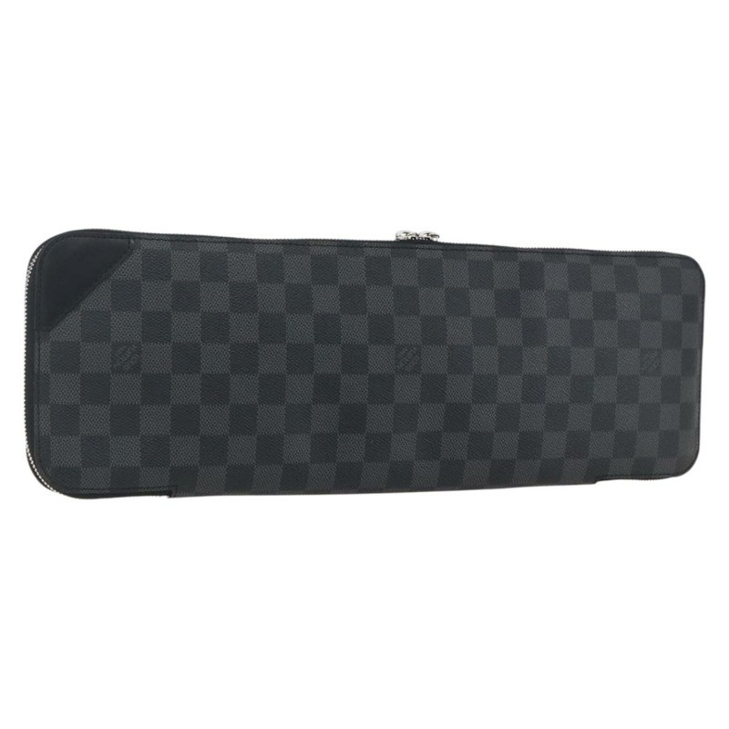 【日本直送】路易威登 Damier Graphite 領帶盒 Etui Cravat N41136 LV Auth bs32801V-0
