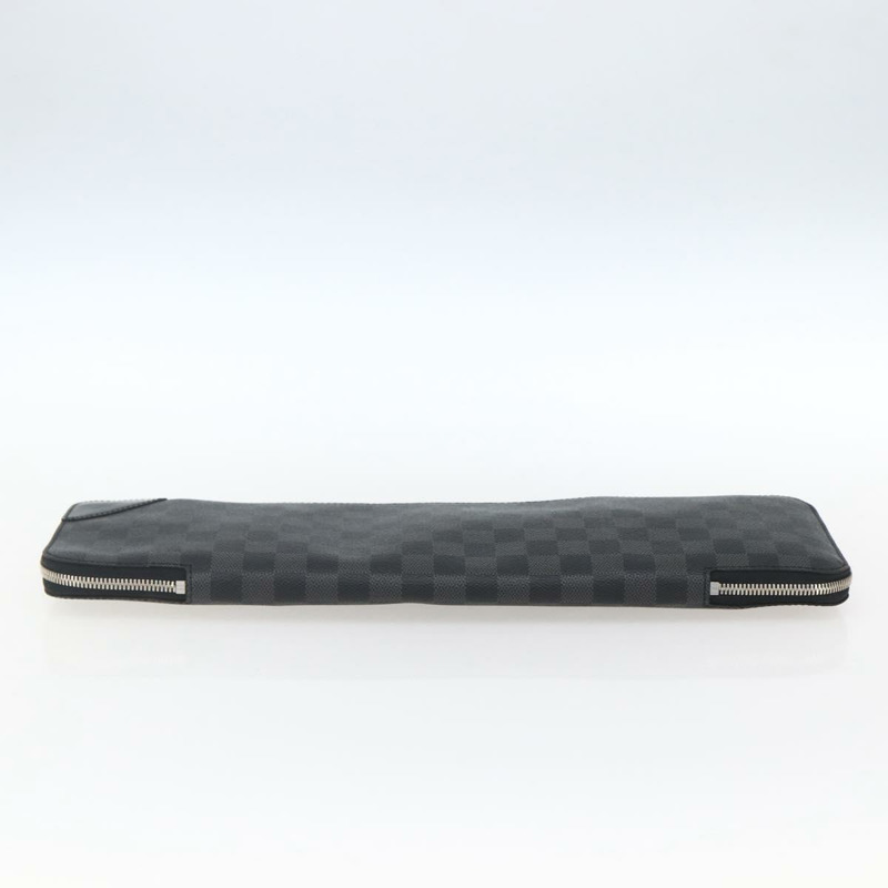 【日本直送】路易威登 Damier Graphite 領帶盒 Etui Cravat N41136 LV Auth bs32801V-5