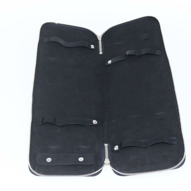 【日本直送】路易威登 Damier Graphite 領帶盒 Etui Cravat N41136 LV Auth bs32801V-9