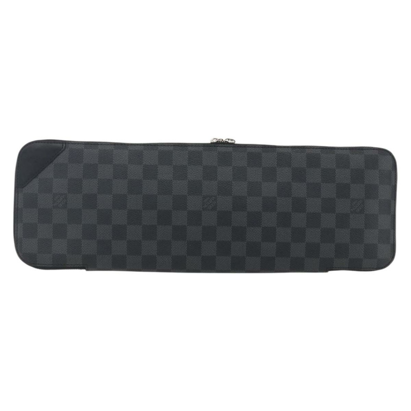 【日本直送】路易威登 Damier Graphite 領帶盒 Etui Cravat N41136 LV Auth bs32801V-12